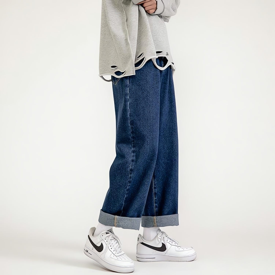 Soft Boy Washed Baggy Jeans - KAYSMAR
