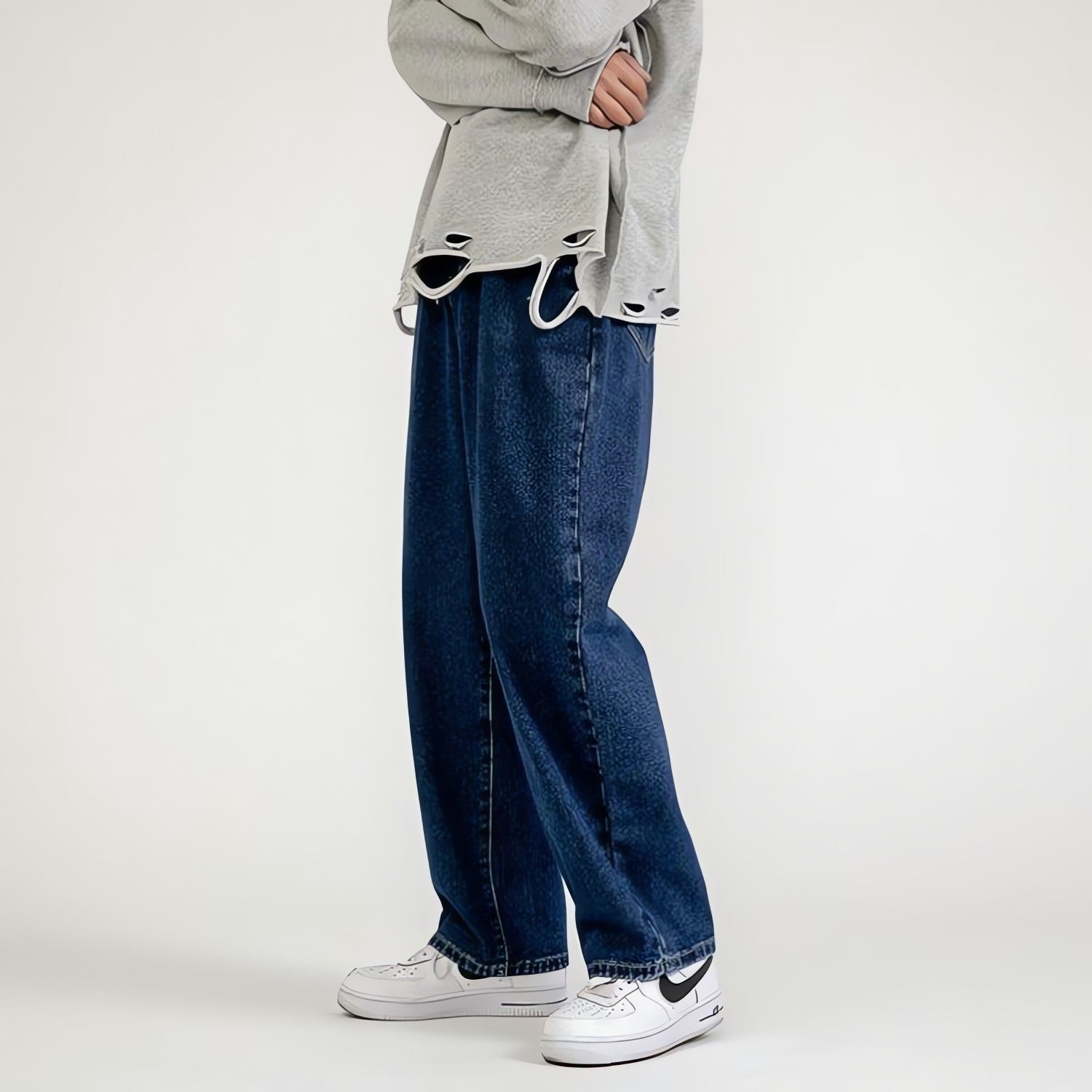 Soft Boy Washed Baggy Jeans - KAYSMAR