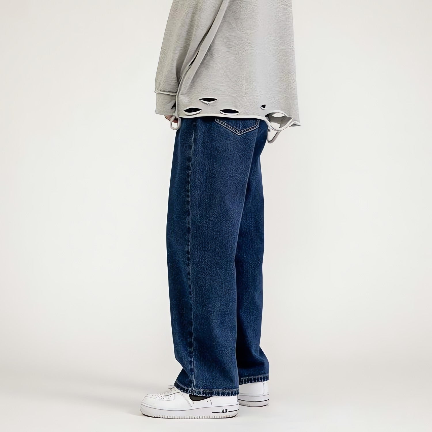 Soft Boy Washed Baggy Jeans - KAYSMAR