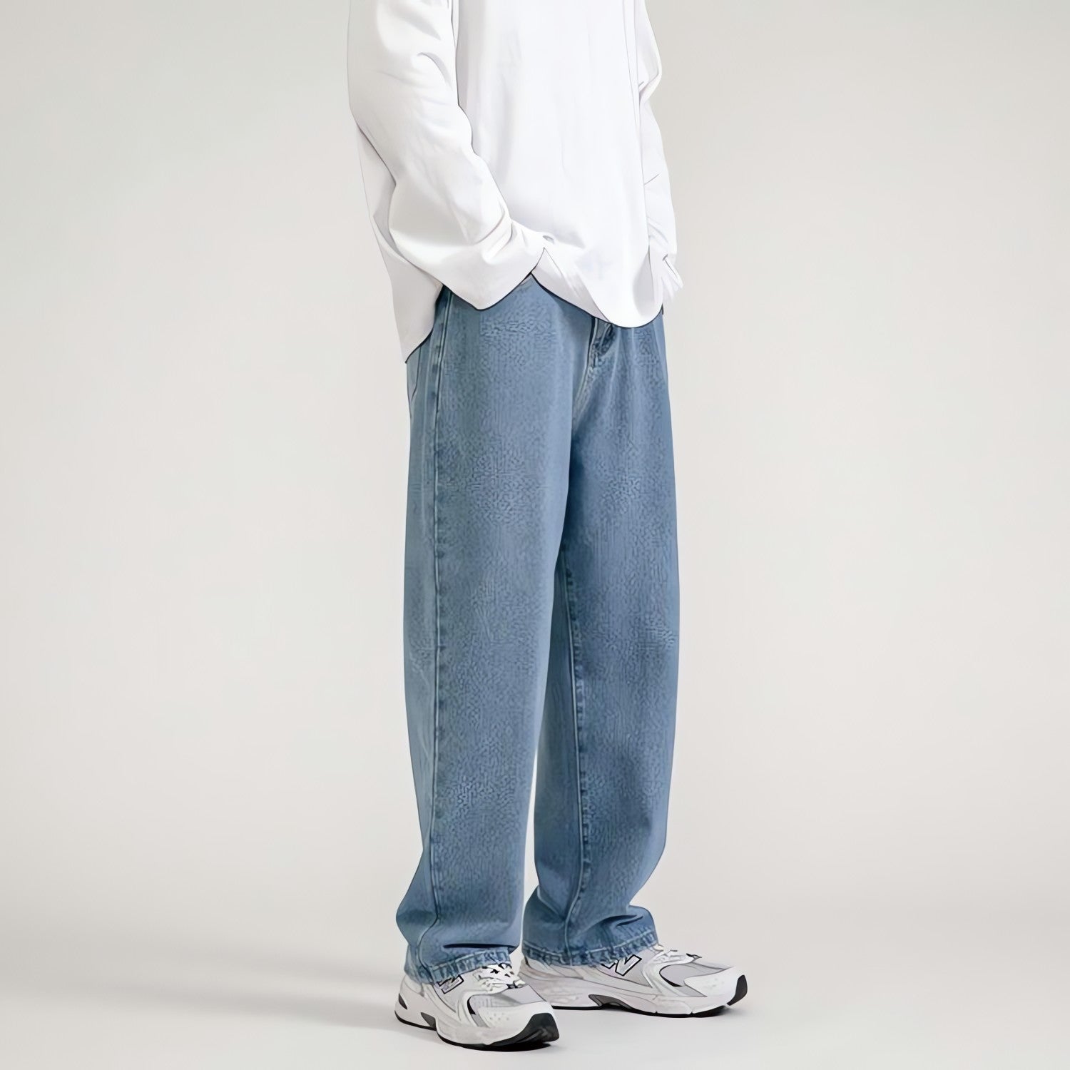 Soft Boy Washed Baggy Jeans - KAYSMAR