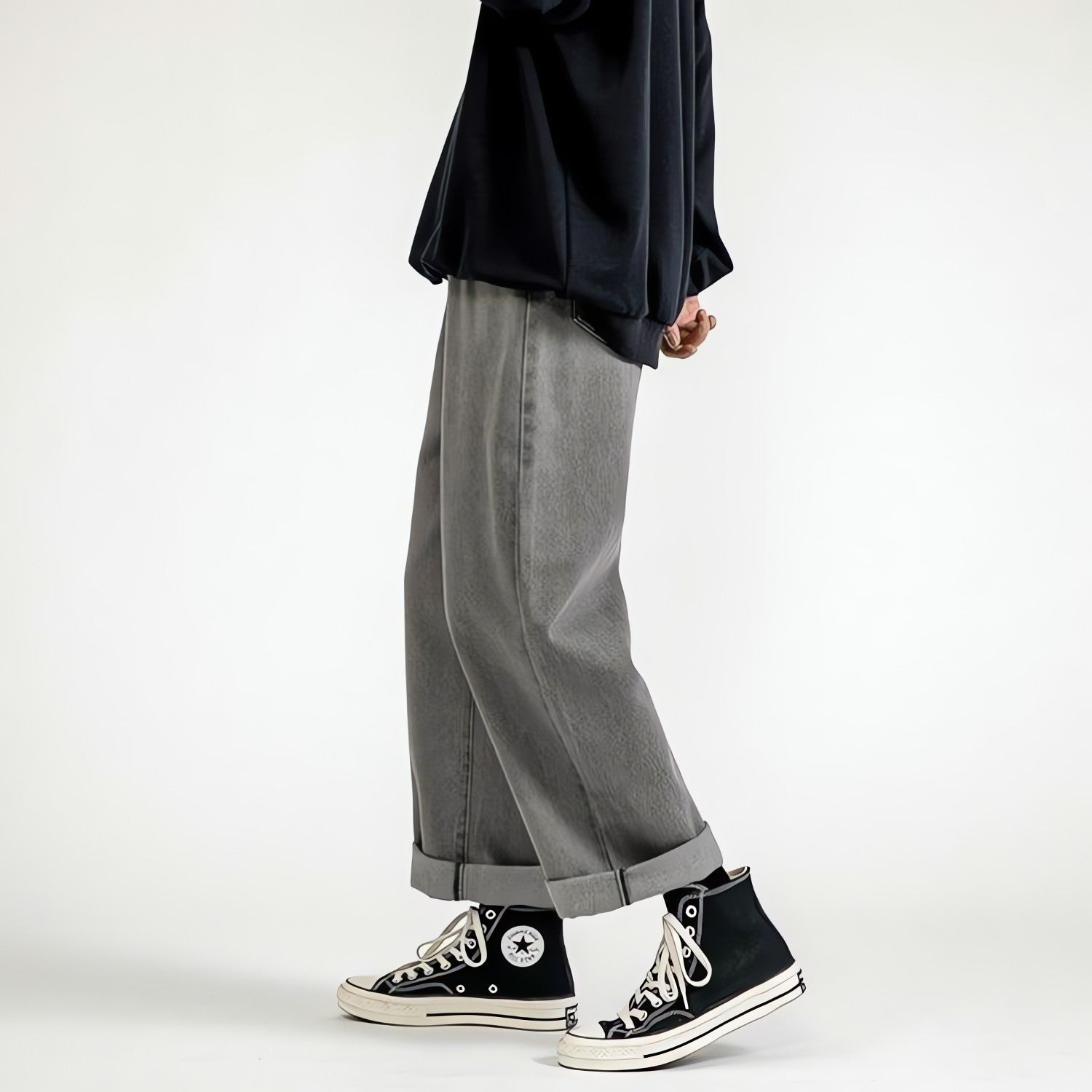 Soft Boy Washed Baggy Jeans - KAYSMAR
