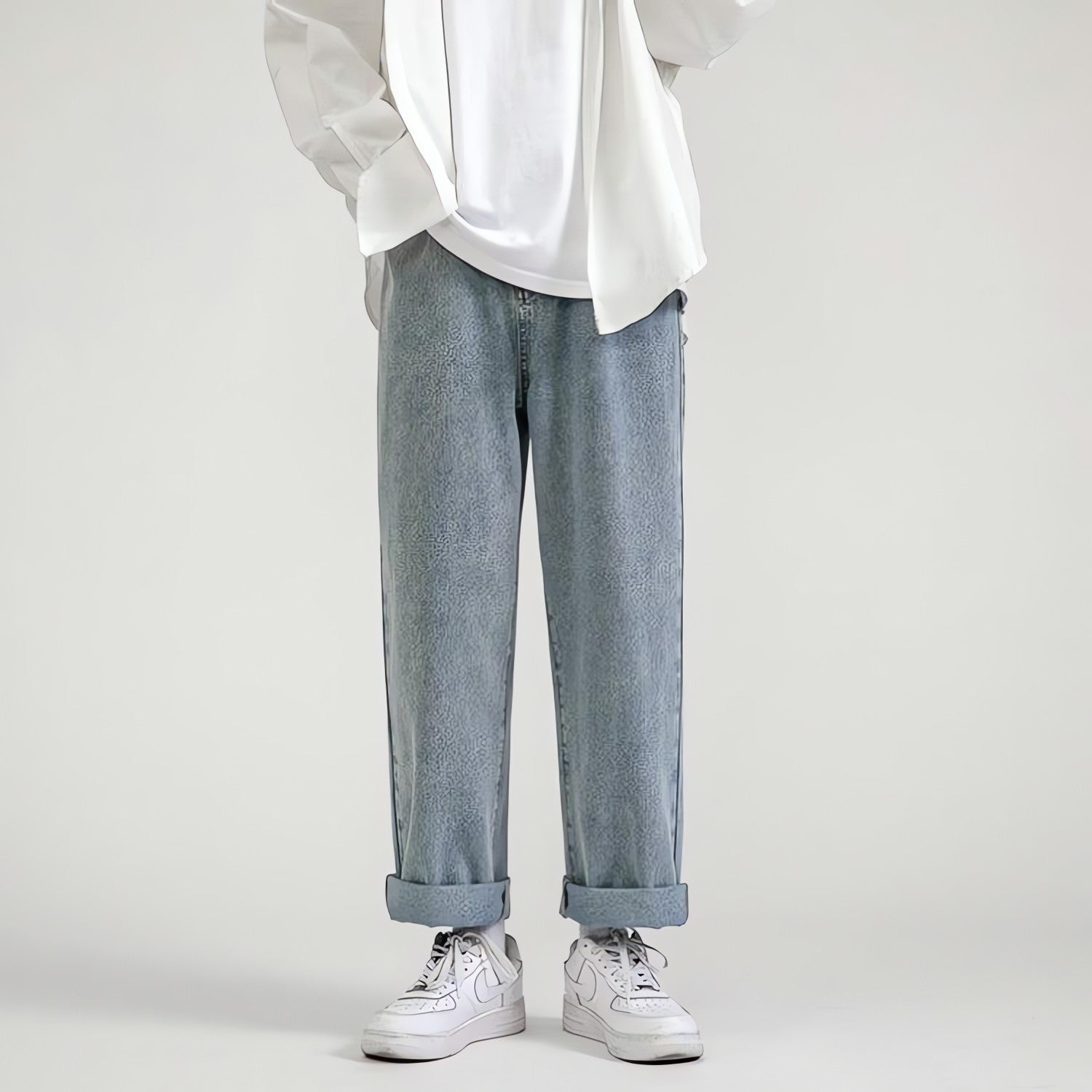 Soft Boy Washed Baggy Jeans - KAYSMAR