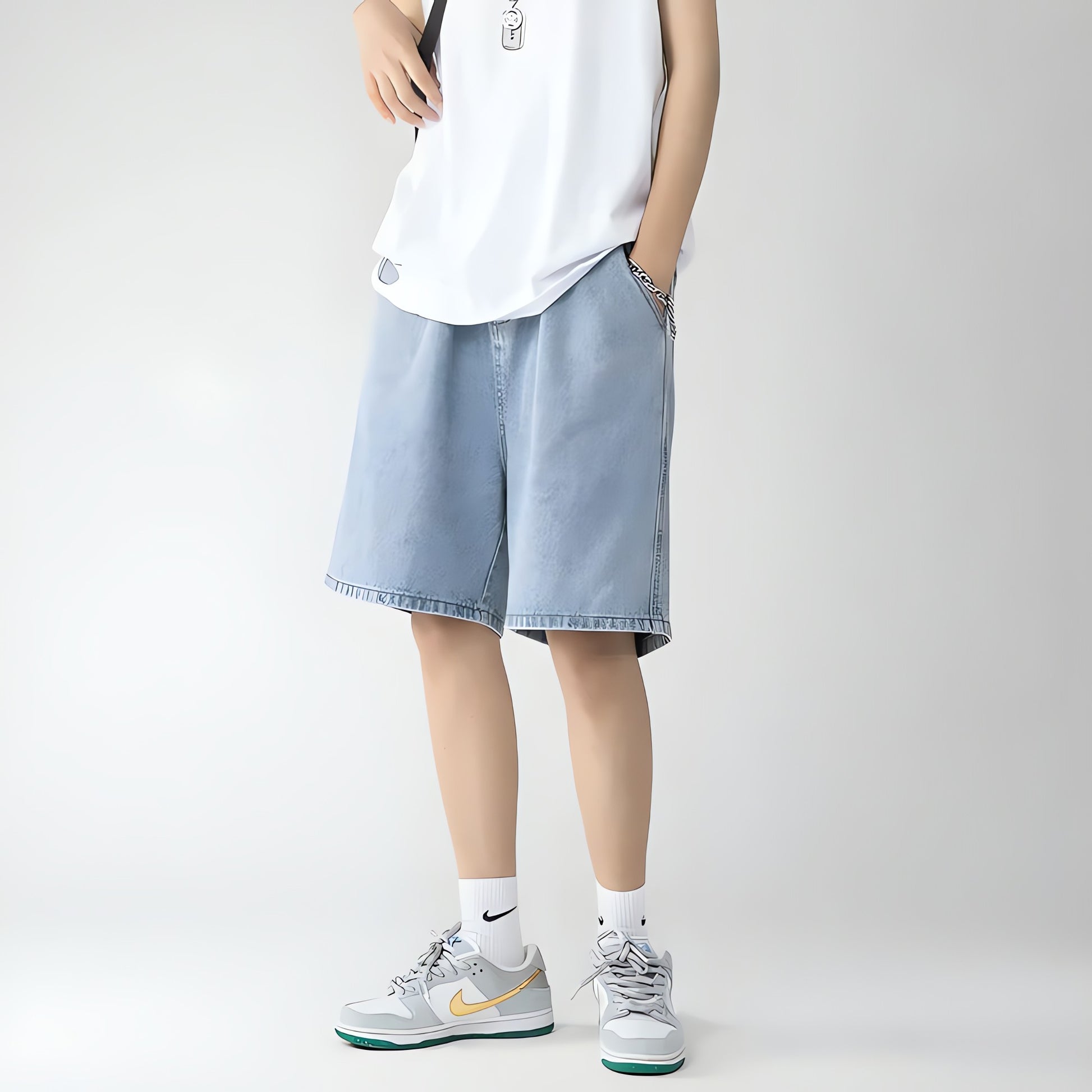 Soft Boy Wide Leg Shorts - KAYSMAR