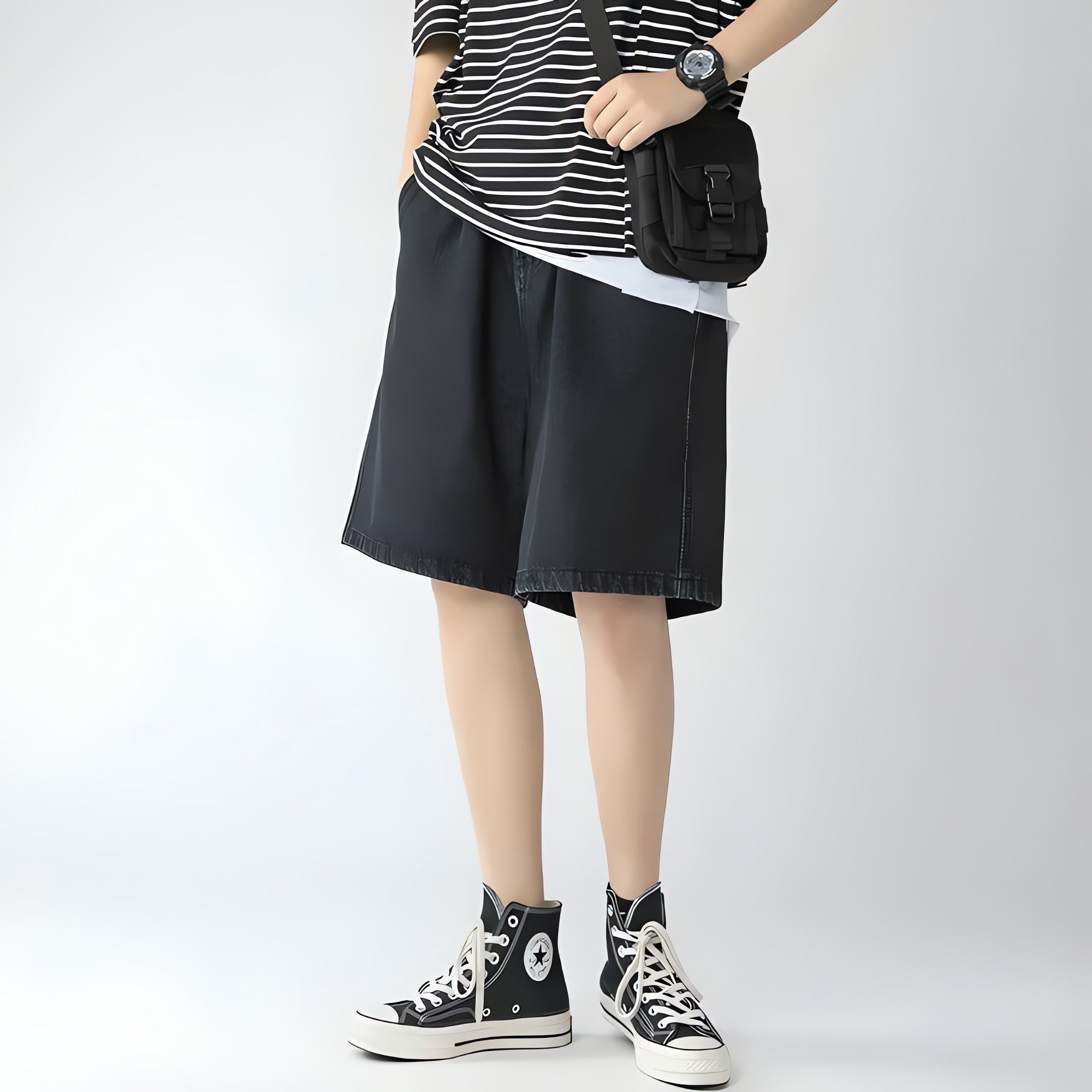 Soft Boy Wide Leg Shorts - KAYSMAR