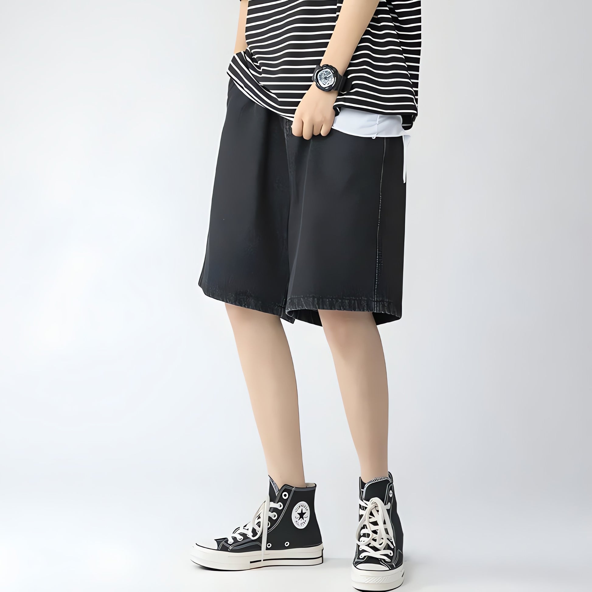 Soft Boy Wide Leg Shorts - KAYSMAR