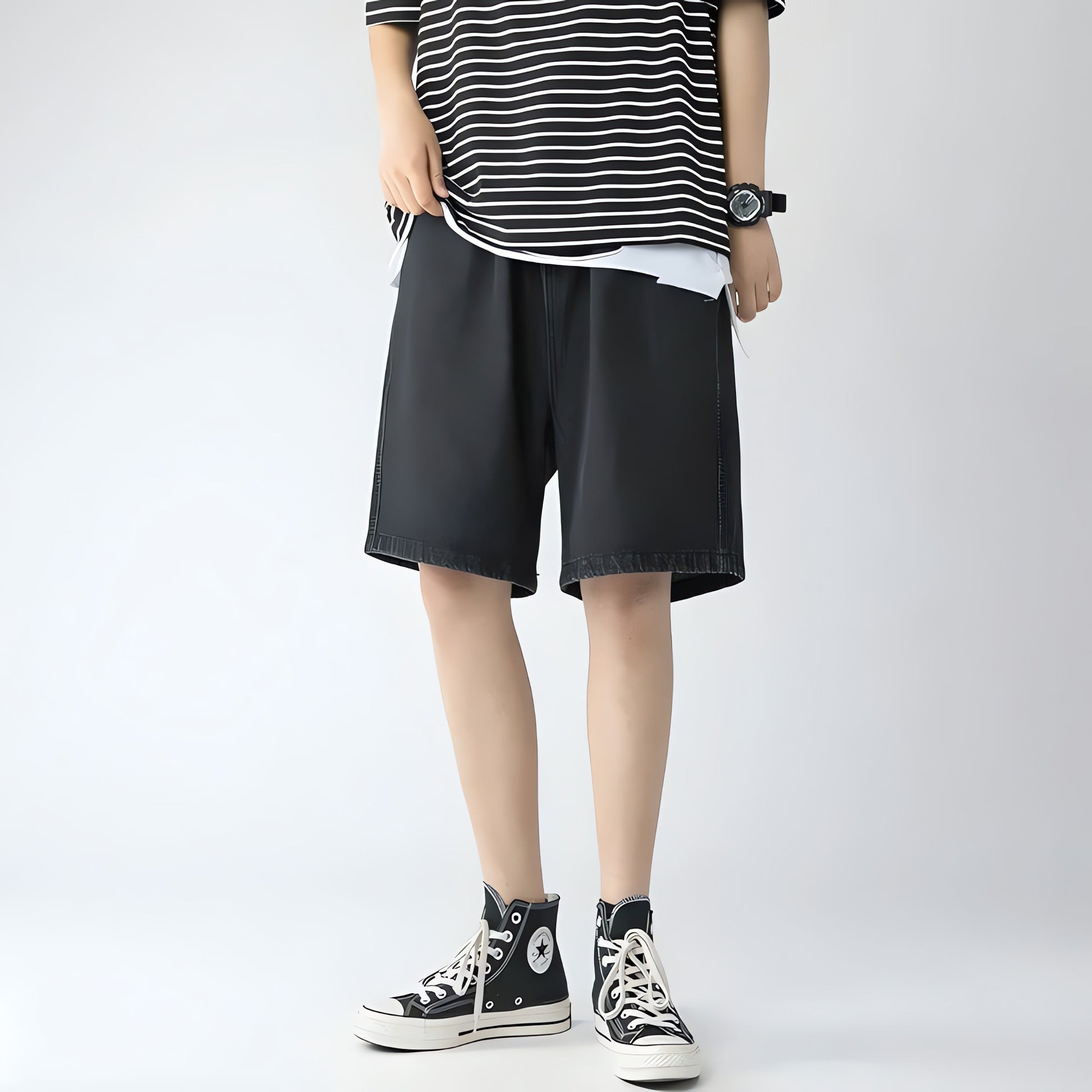 Soft Boy Wide Leg Shorts - KAYSMAR