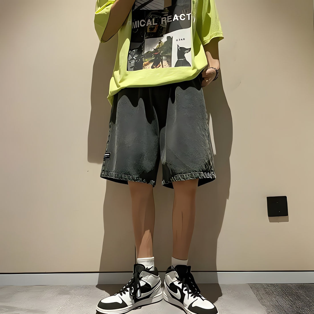 Soft Boy Wide Leg Wash Shorts - KAYSMAR