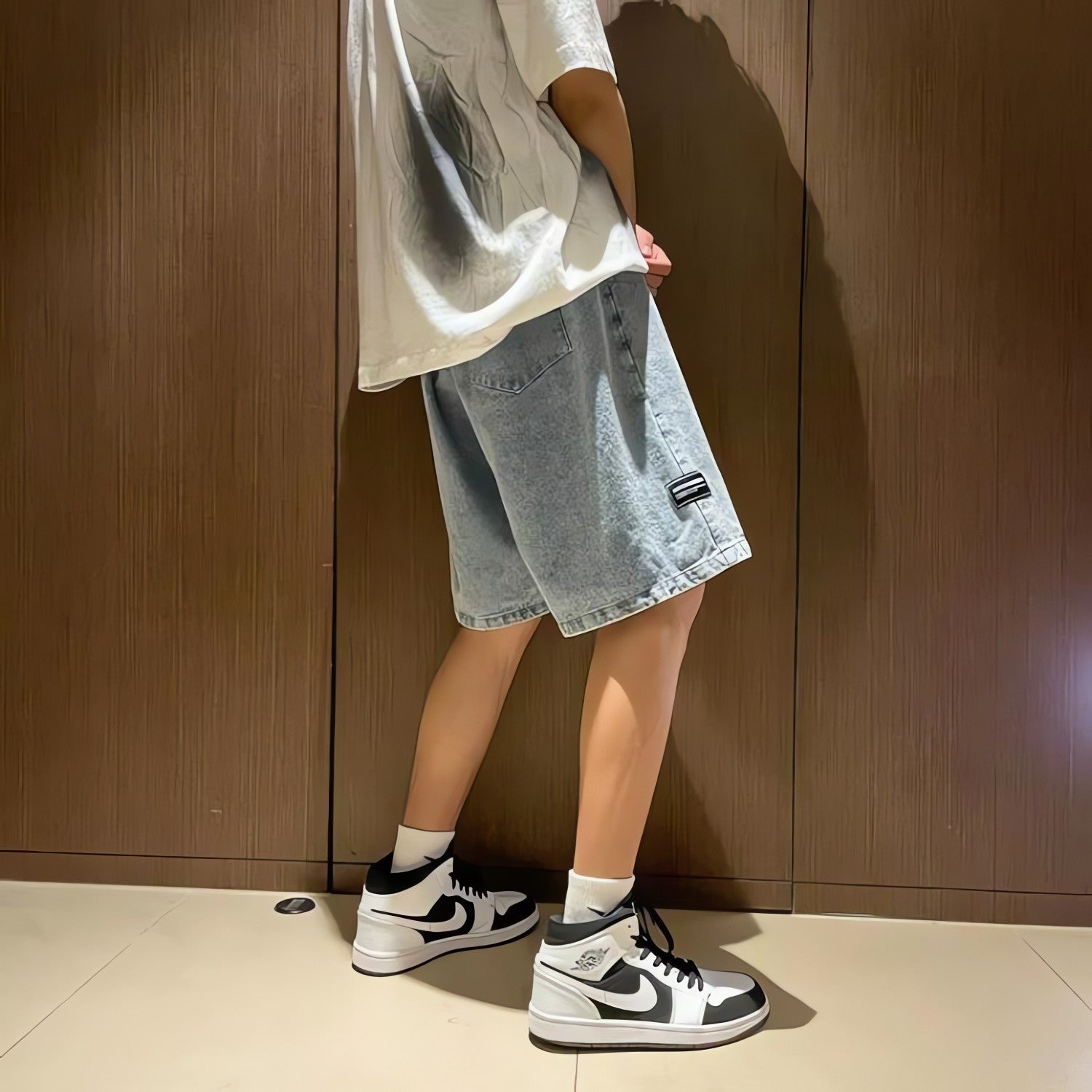 Soft Boy Wide Leg Wash Shorts - KAYSMAR