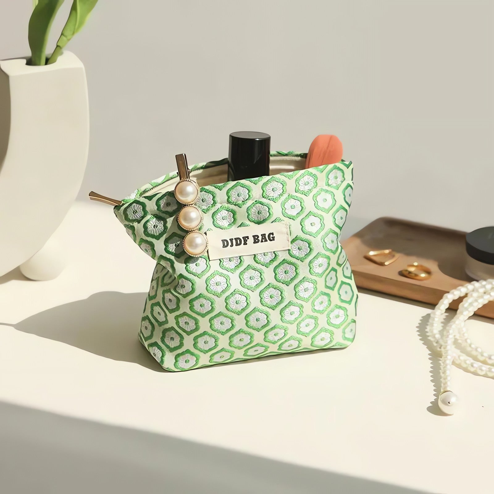 Soft Girl Floral Mini Makeup Bag - KAYSMAR