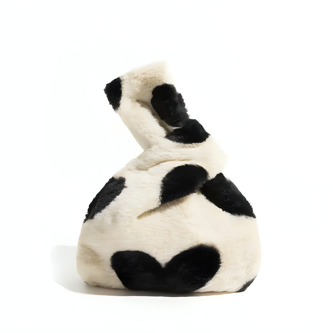 Soft Girl Heart Fluffy Wrist Bag - KAYSMAR