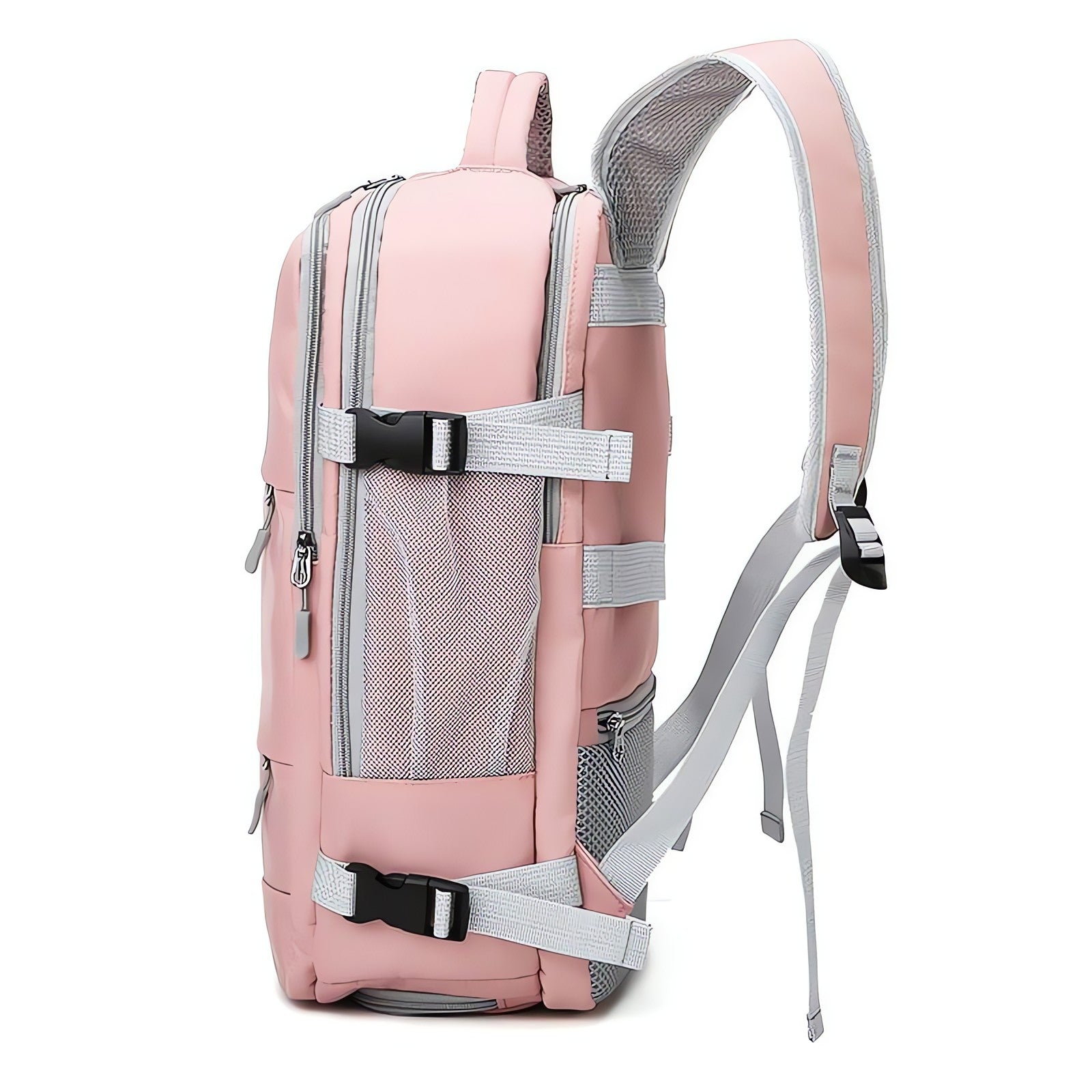 Soft Girl Hidden Pockets Travel Backpack - KAYSMAR