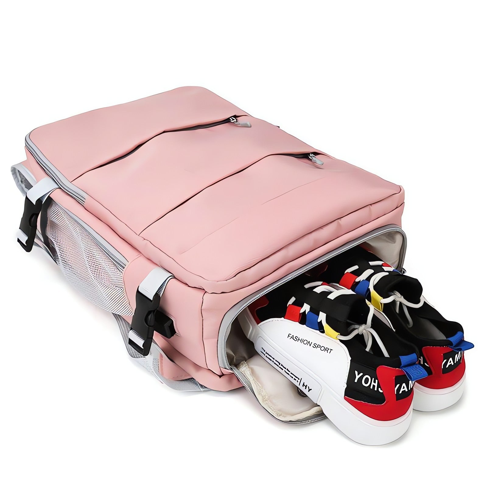 Soft Girl Hidden Pockets Travel Backpack - KAYSMAR