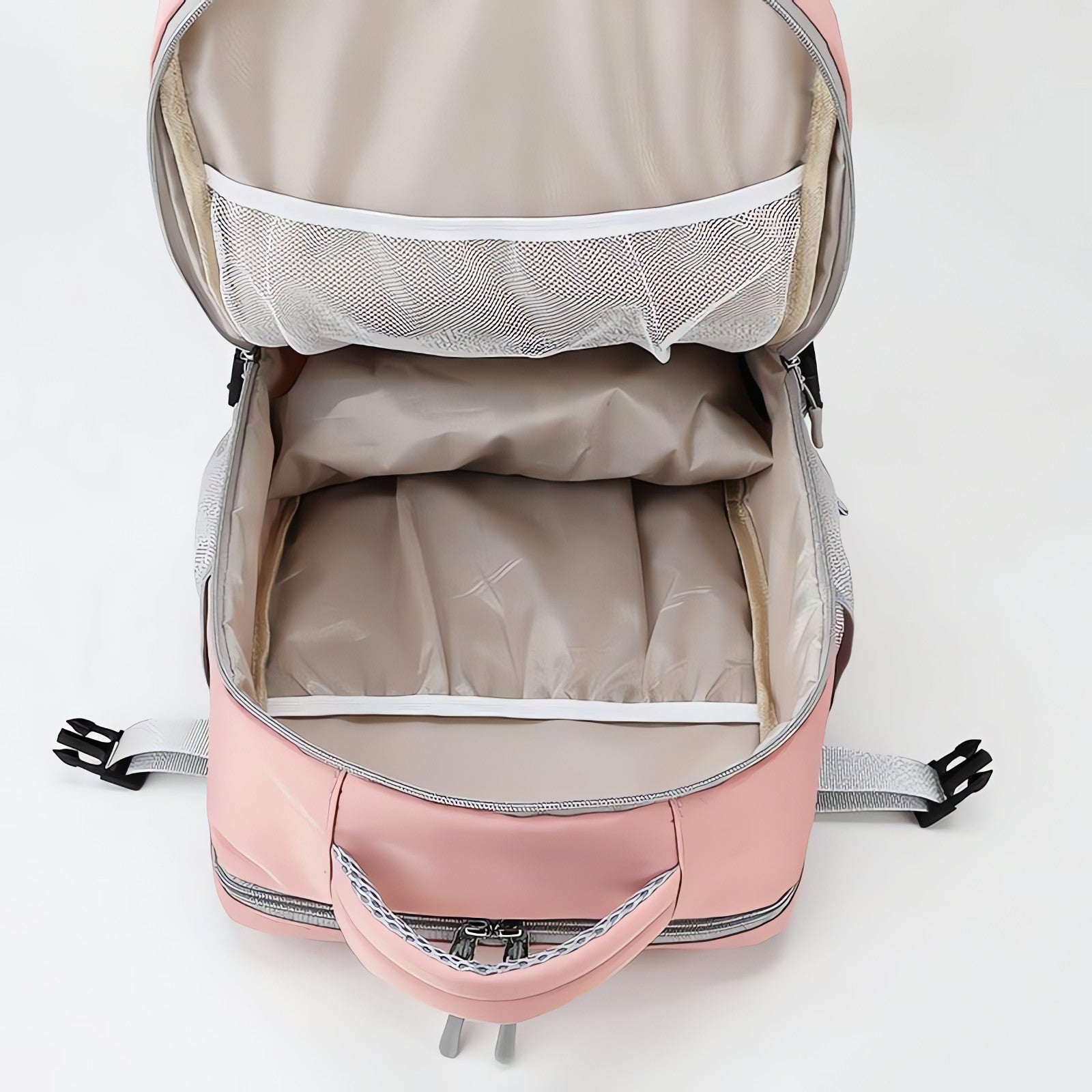 Soft Girl Hidden Pockets Travel Backpack - KAYSMAR