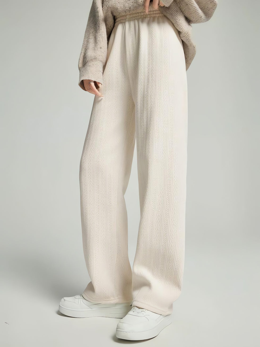 Soft Girl Knitted Sweatpants - KAYSMAR