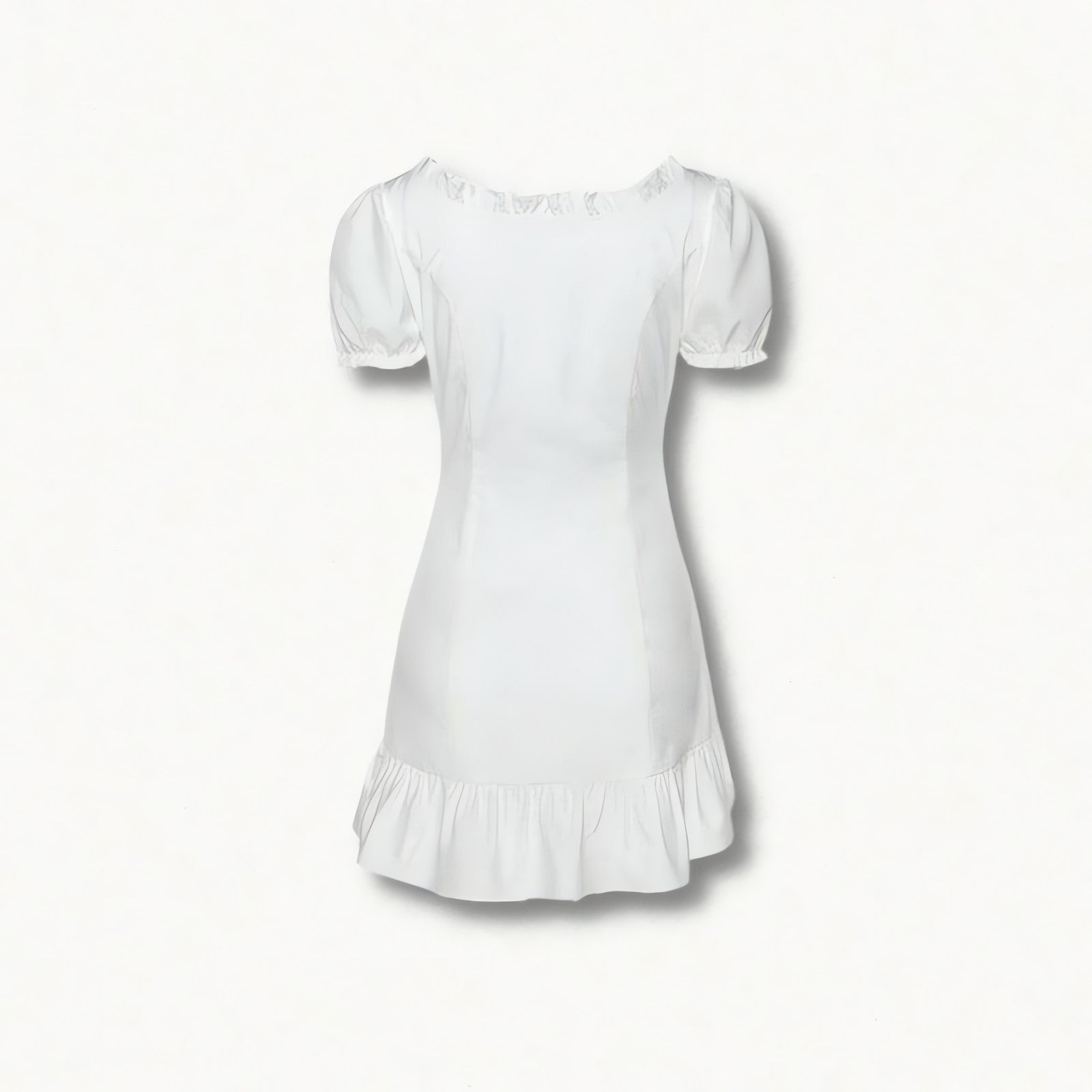 Soft Girl Lace Up Mini Dress - KAYSMAR