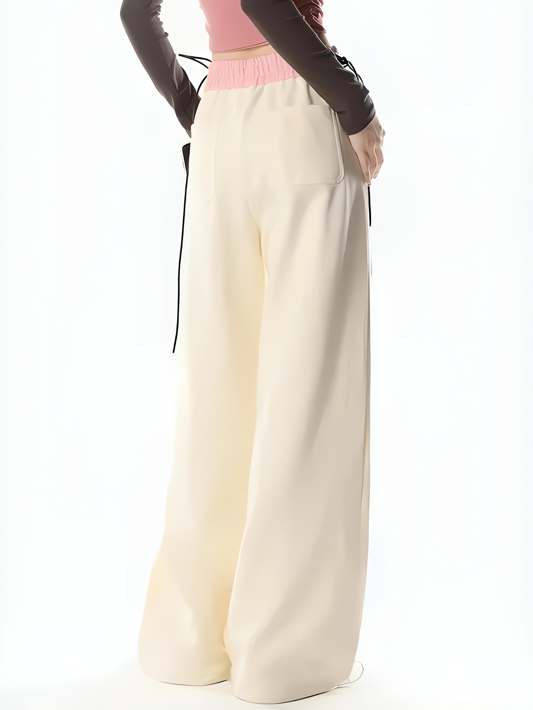 Soft Girl Lace Up Sweatpants - KAYSMAR