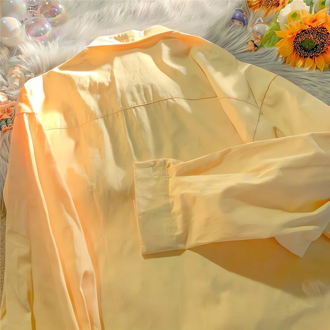 Soft Girl Oil Painting Shirt - KAYSMAR