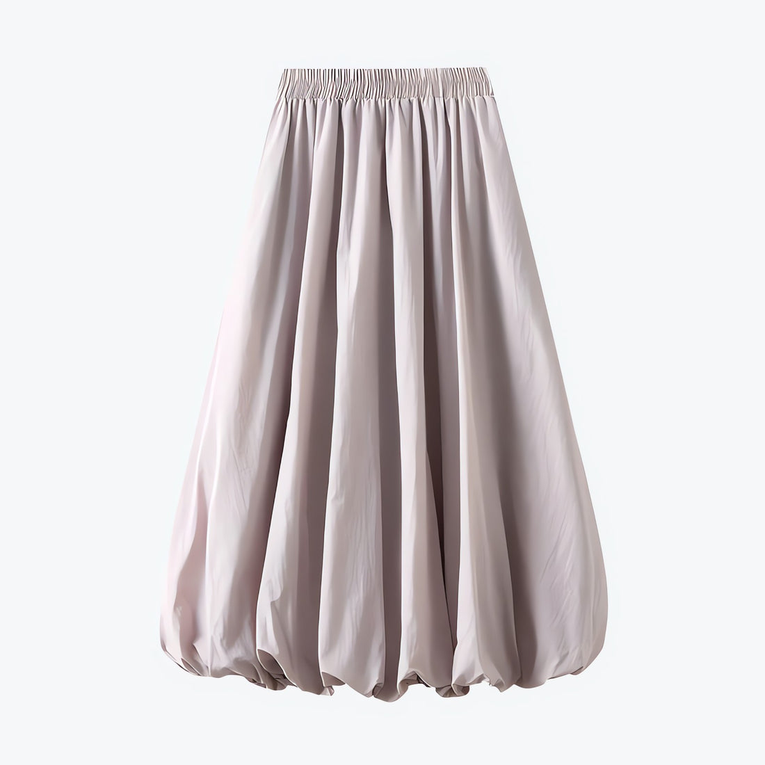 Soft Girl Pastel Bubble Midi Skirt - KAYSMAR