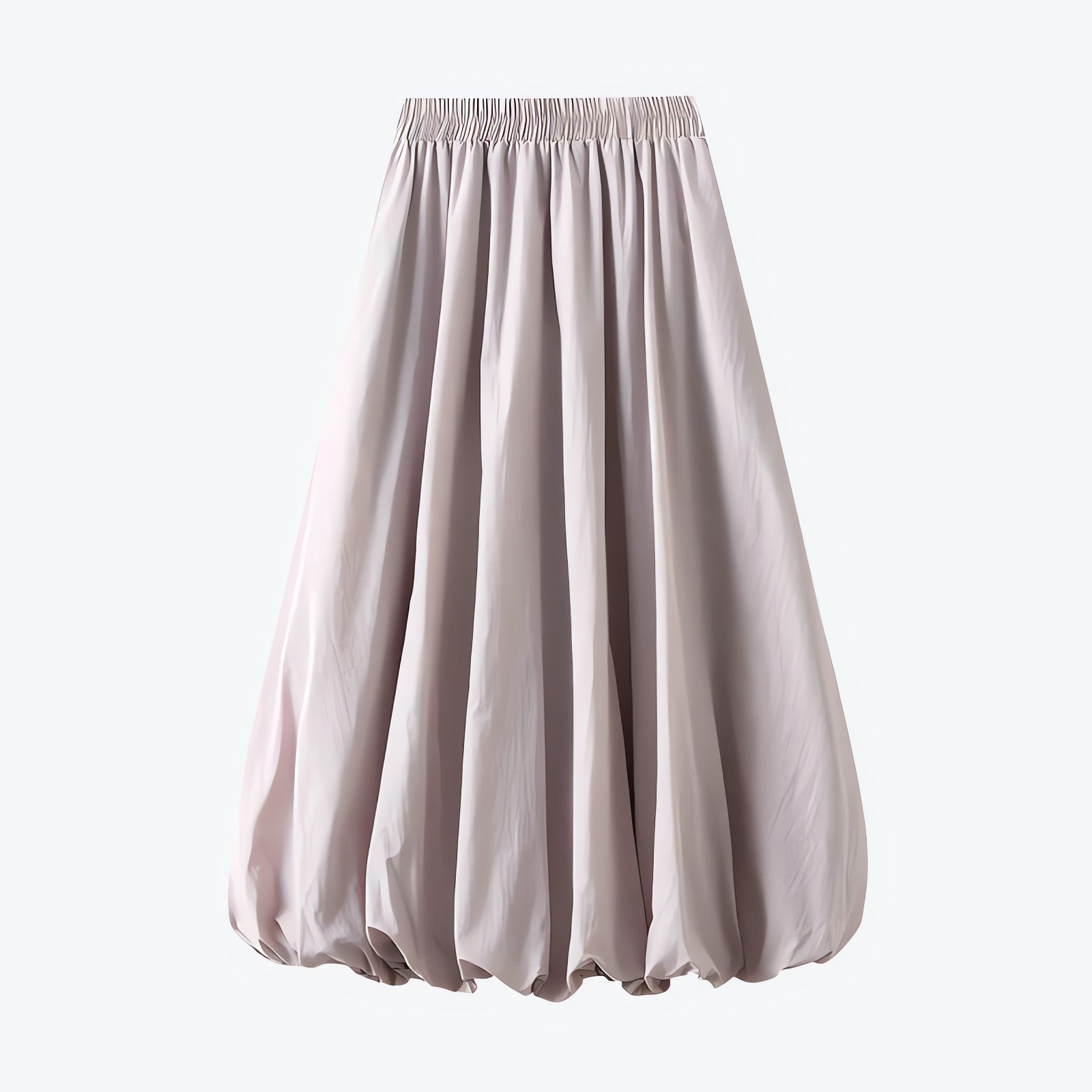 Soft Girl Pastel Bubble Midi Skirt - KAYSMAR