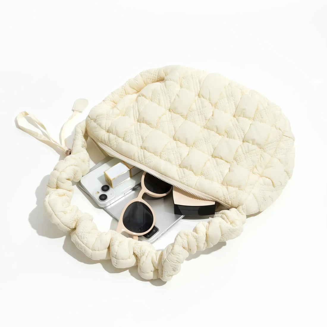 Soft Girl Quilted Bubble Shoulder Bag - KAYSMAR