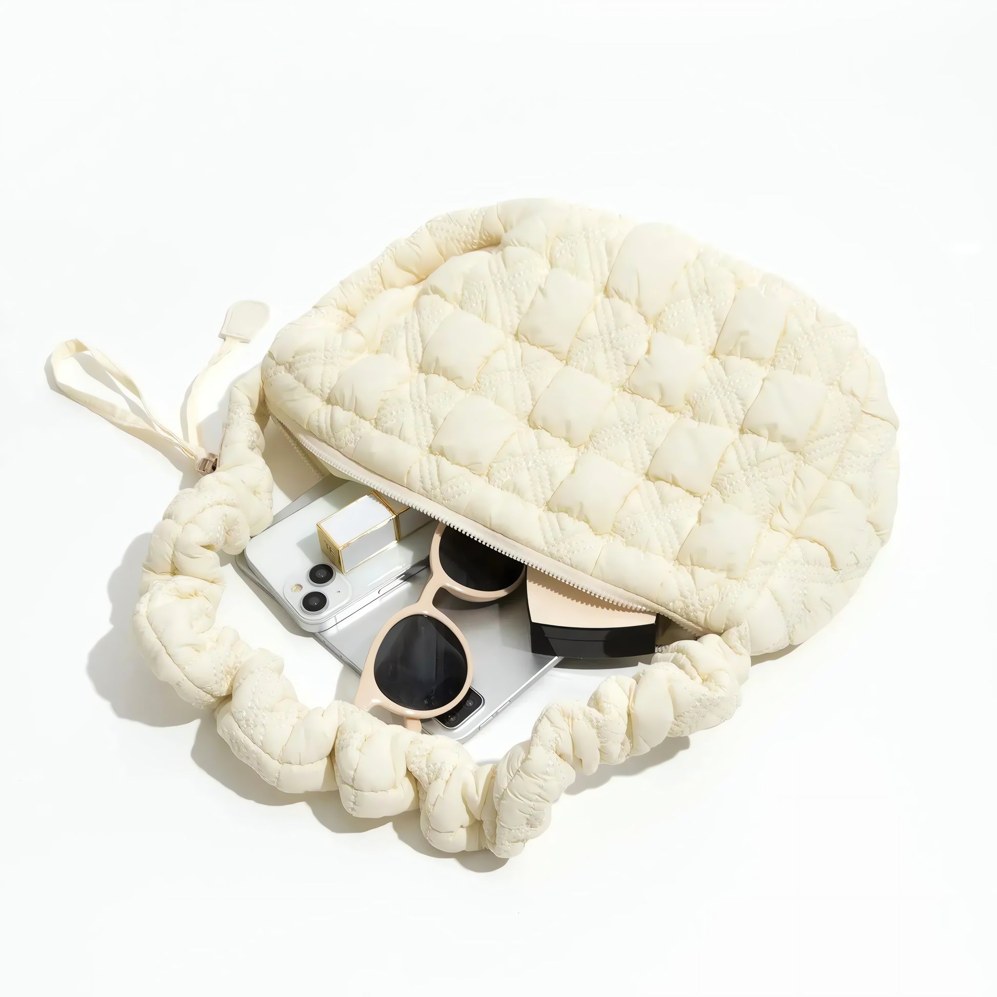 Soft Girl Quilted Bubble Shoulder Bag - KAYSMAR