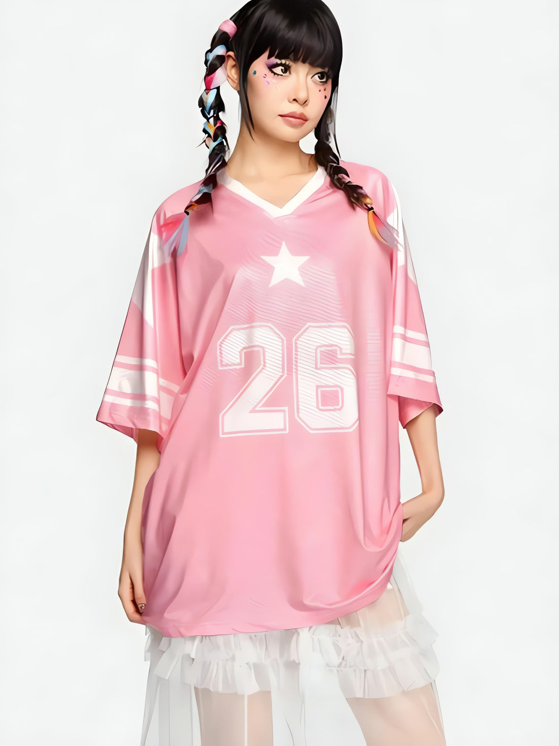 Soft Girl Star 26 Jersey Top - KAYSMAR