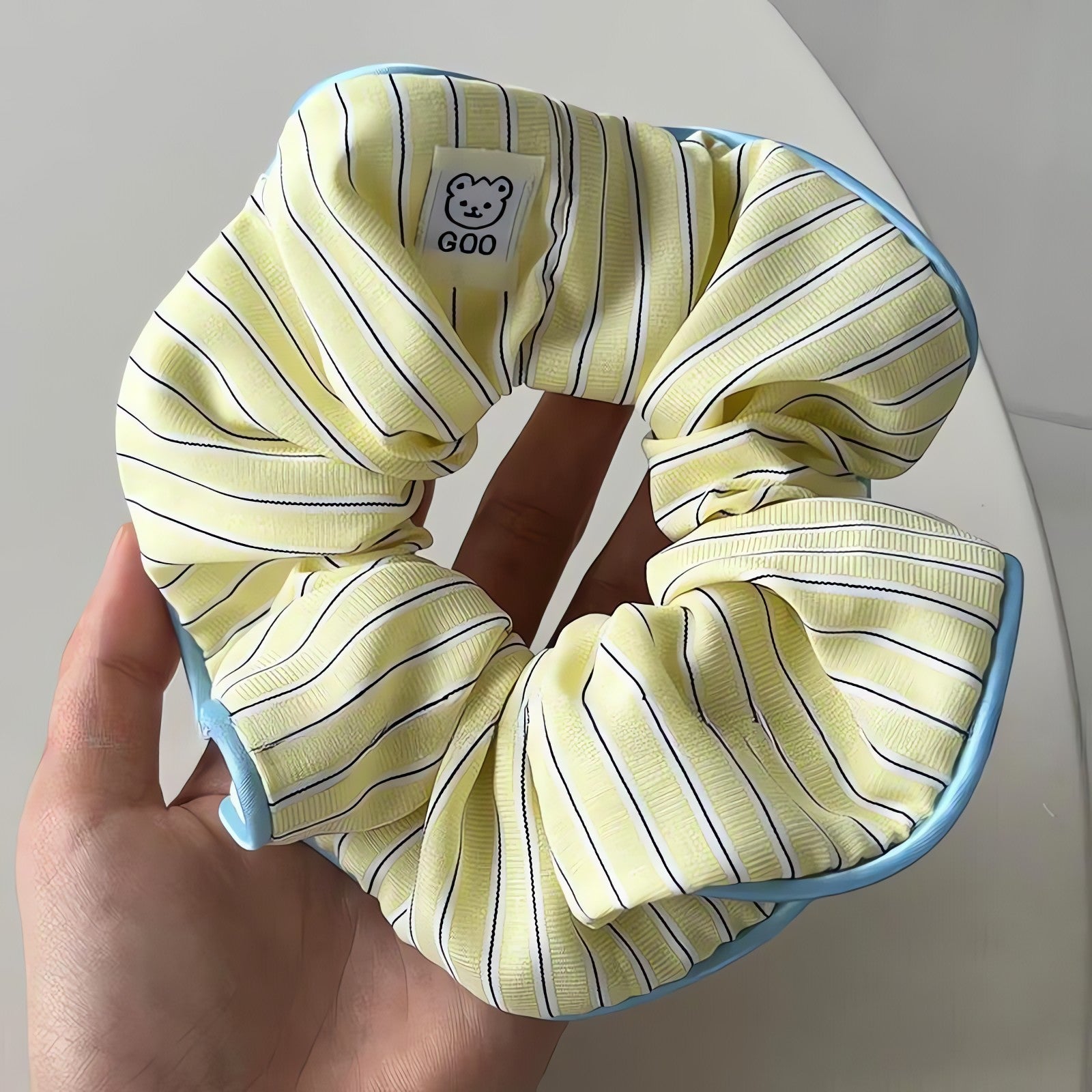 Soft Girl Striped Scrunchies - KAYSMAR