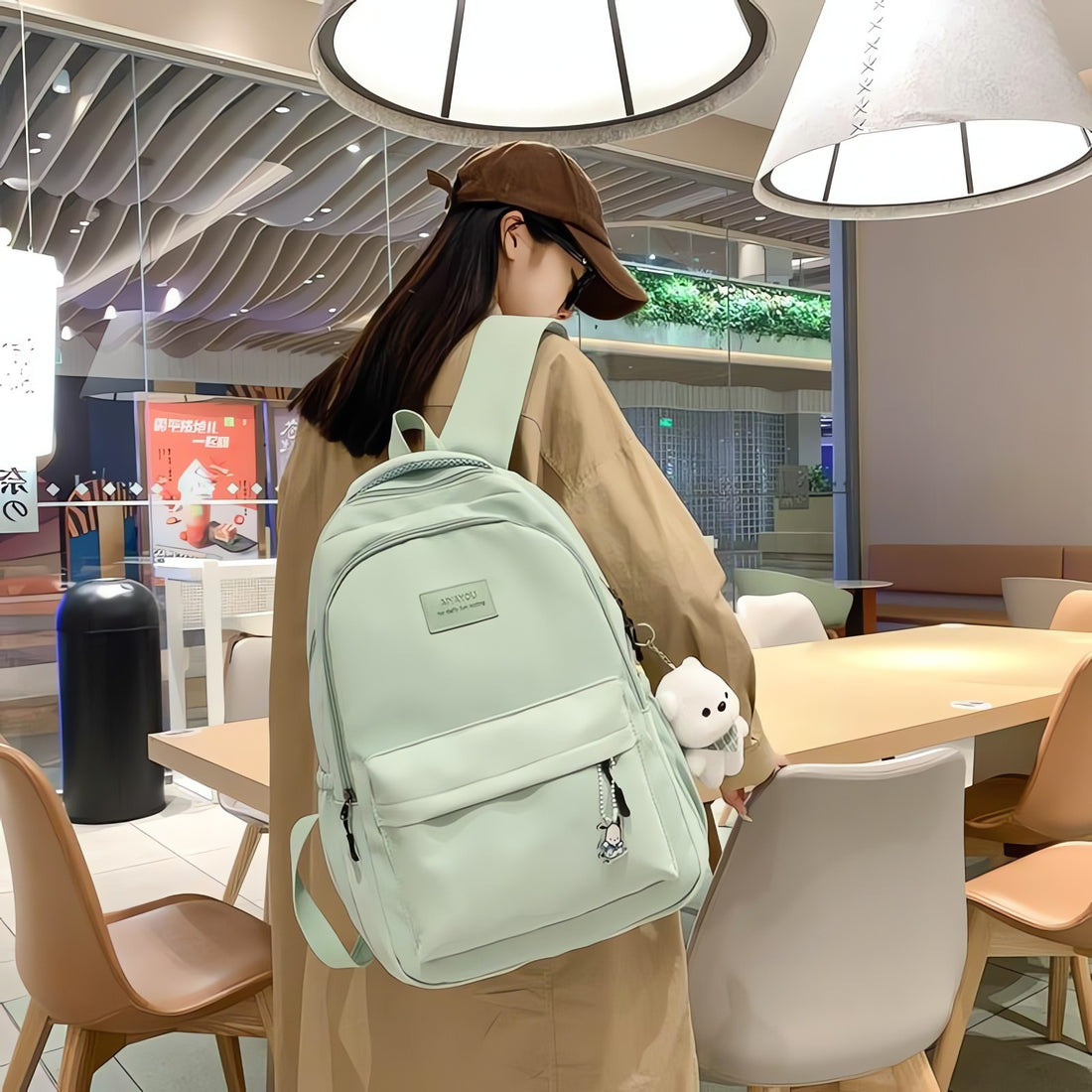 Soft Girl Waterproof School Backpack - KAYSMAR