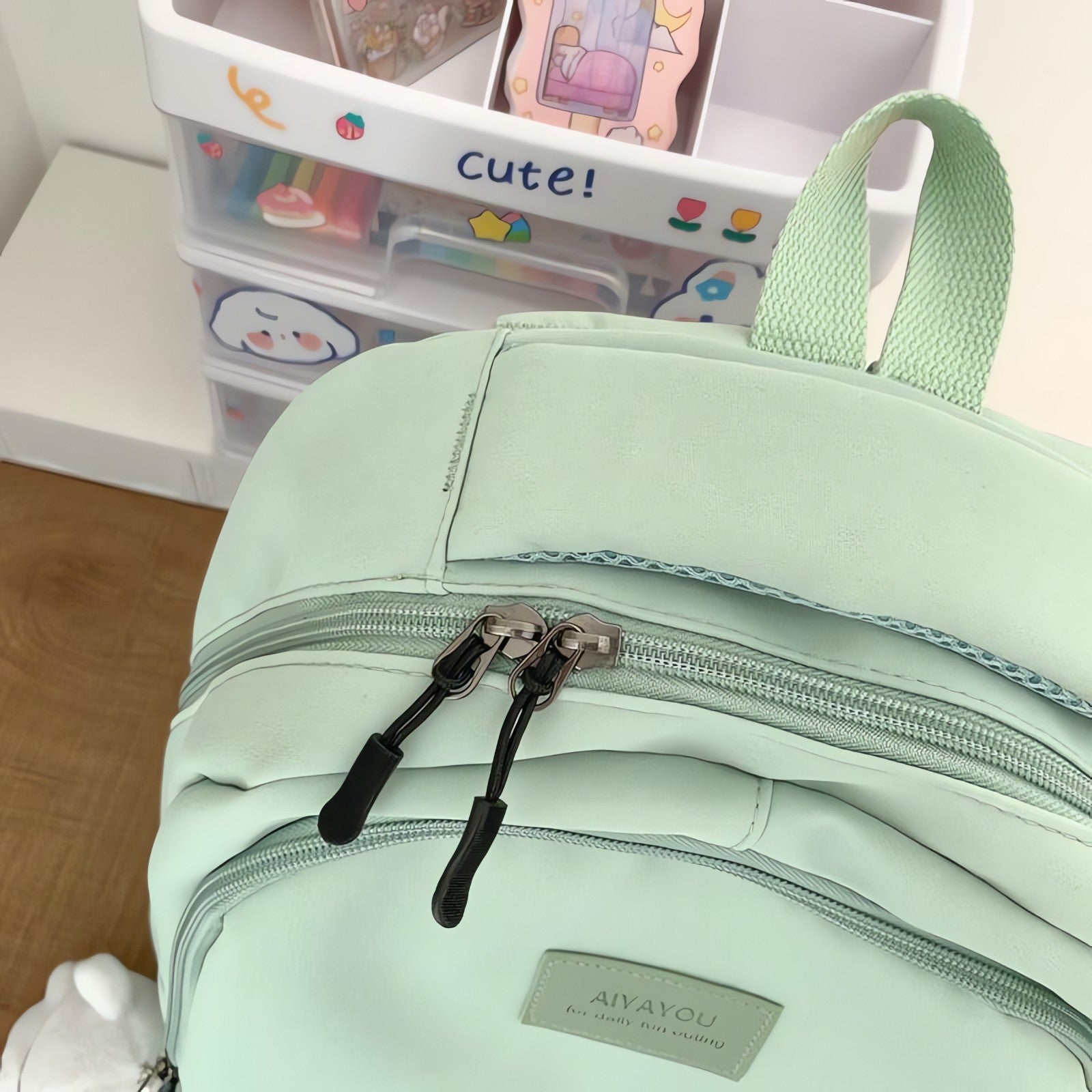 Soft Girl Waterproof School Backpack - KAYSMAR