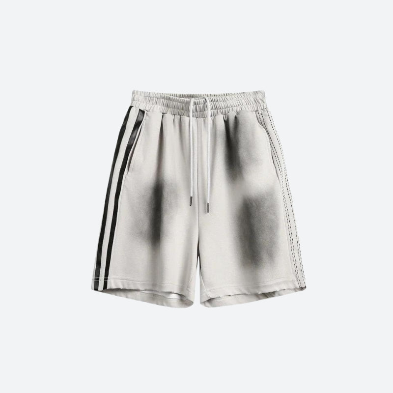 Spray-Effect Sport Shorts - KAYSMAR