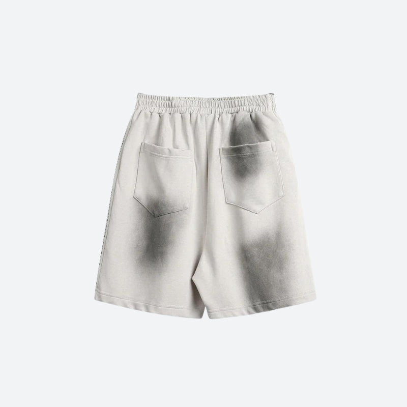 Spray-Effect Sport Shorts - KAYSMAR