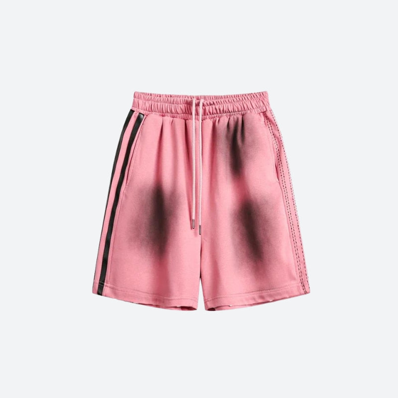 Spray-Effect Sport Shorts - KAYSMAR