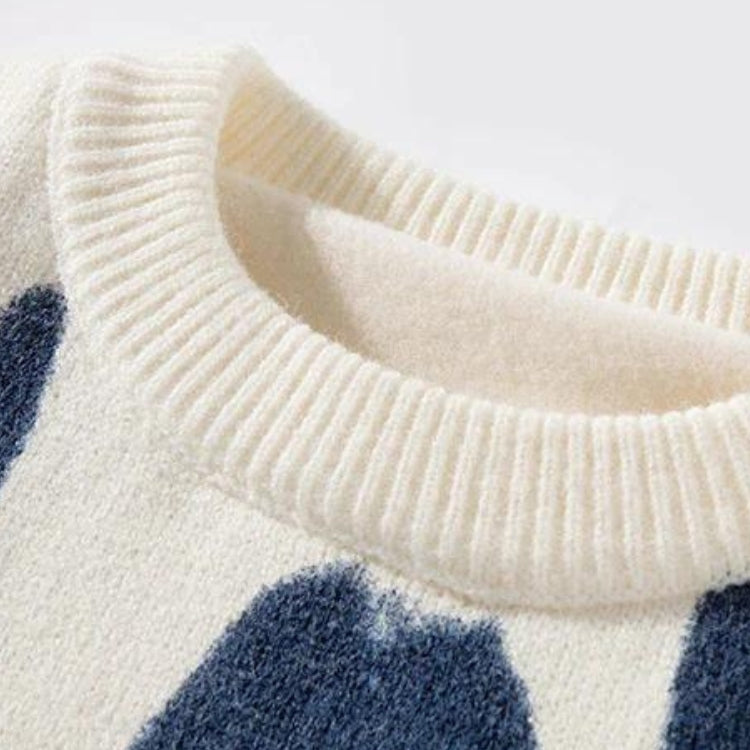Spray Paint Soft Touch Knitted Sweater - KAYSMAR