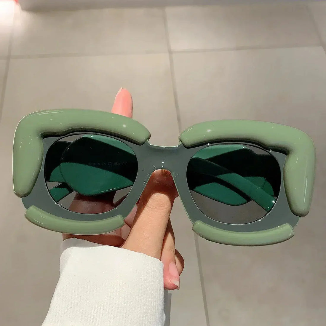 Square Puffer Sunglasses - KAYSMAR