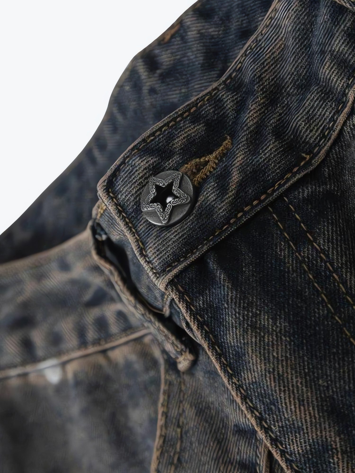 Stained Cargo Jeans - KAYSMAR