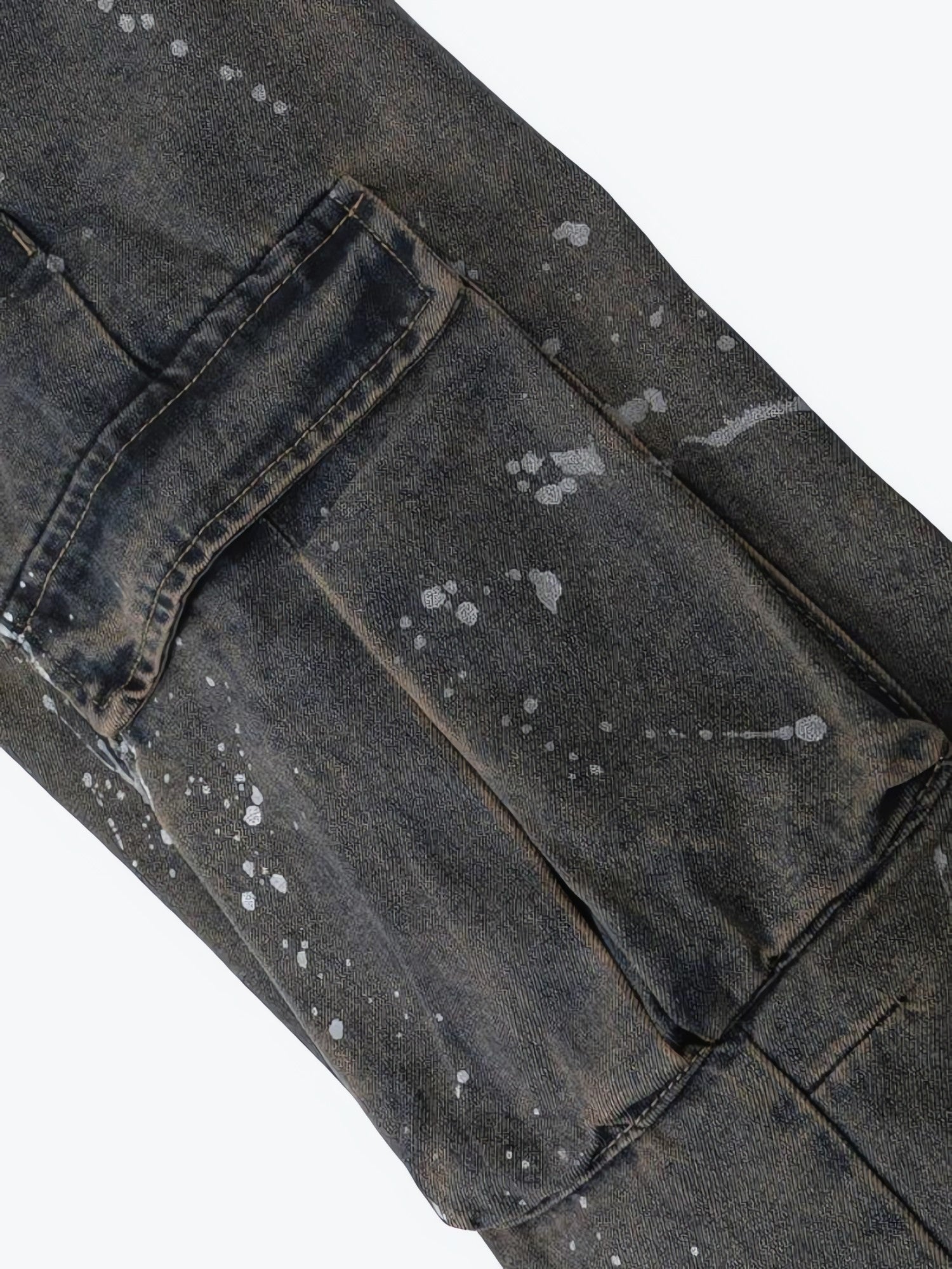 Stained Cargo Jeans - KAYSMAR