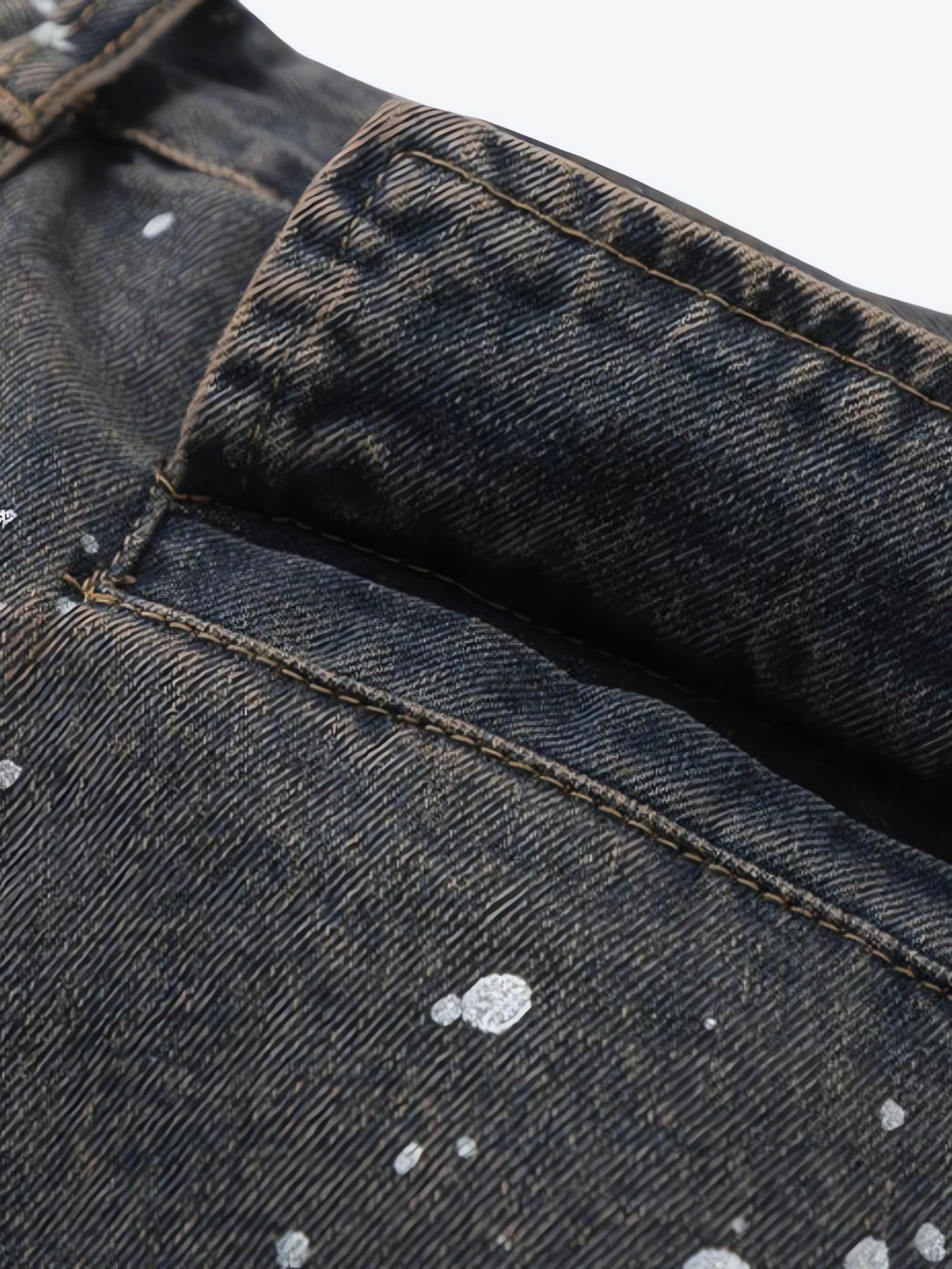 Stained Cargo Jeans - KAYSMAR