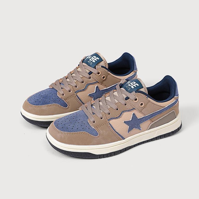 Star Embroidered Multicolor Sneakers - KAYSMAR