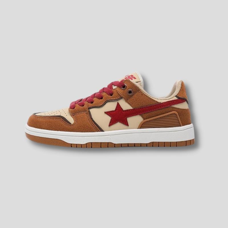 Star Embroidered Multicolor Sneakers - KAYSMAR