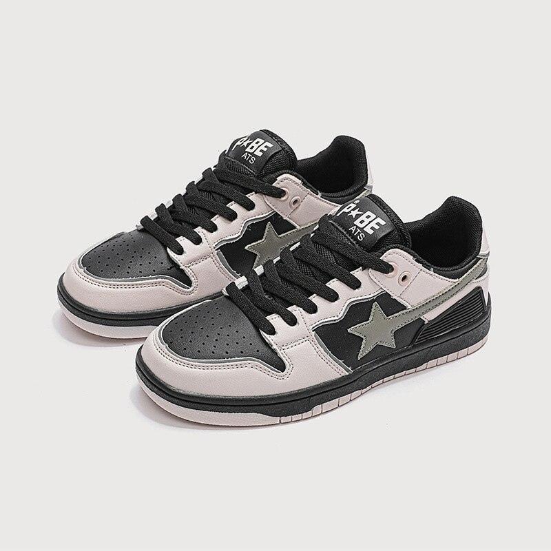Star Embroidered Multicolor Sneakers - KAYSMAR
