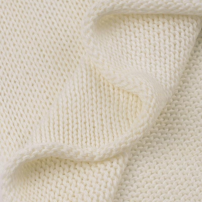 Star Embroidery Knitted Top - KAYSMAR