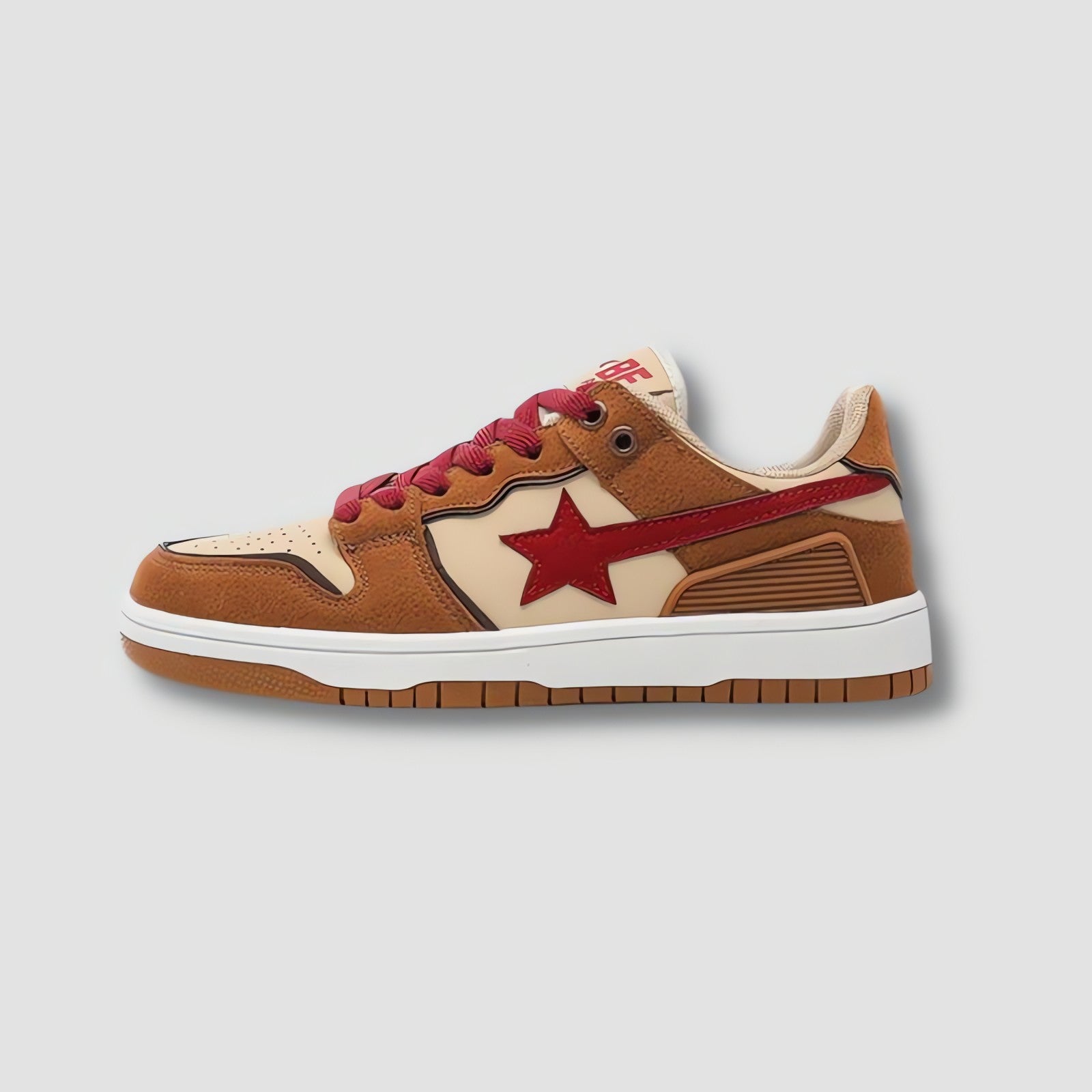 Star Embroidered Multicolor Sneakers - KAYSMAR