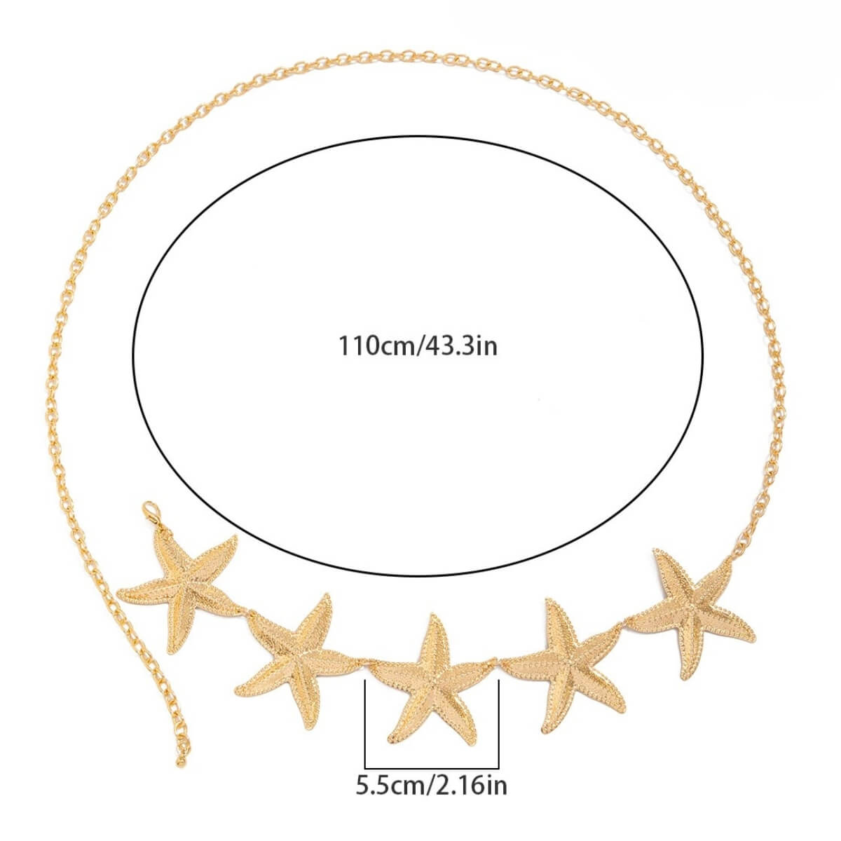 Starfish Belly Chain - KAYSMAR