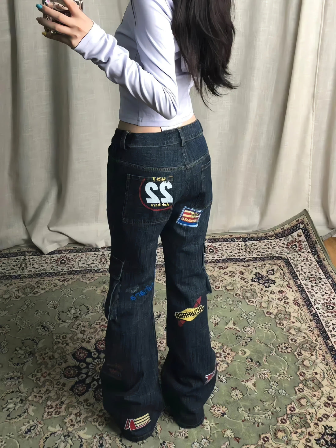 Sticker Cargo Jeans - KAYSMAR