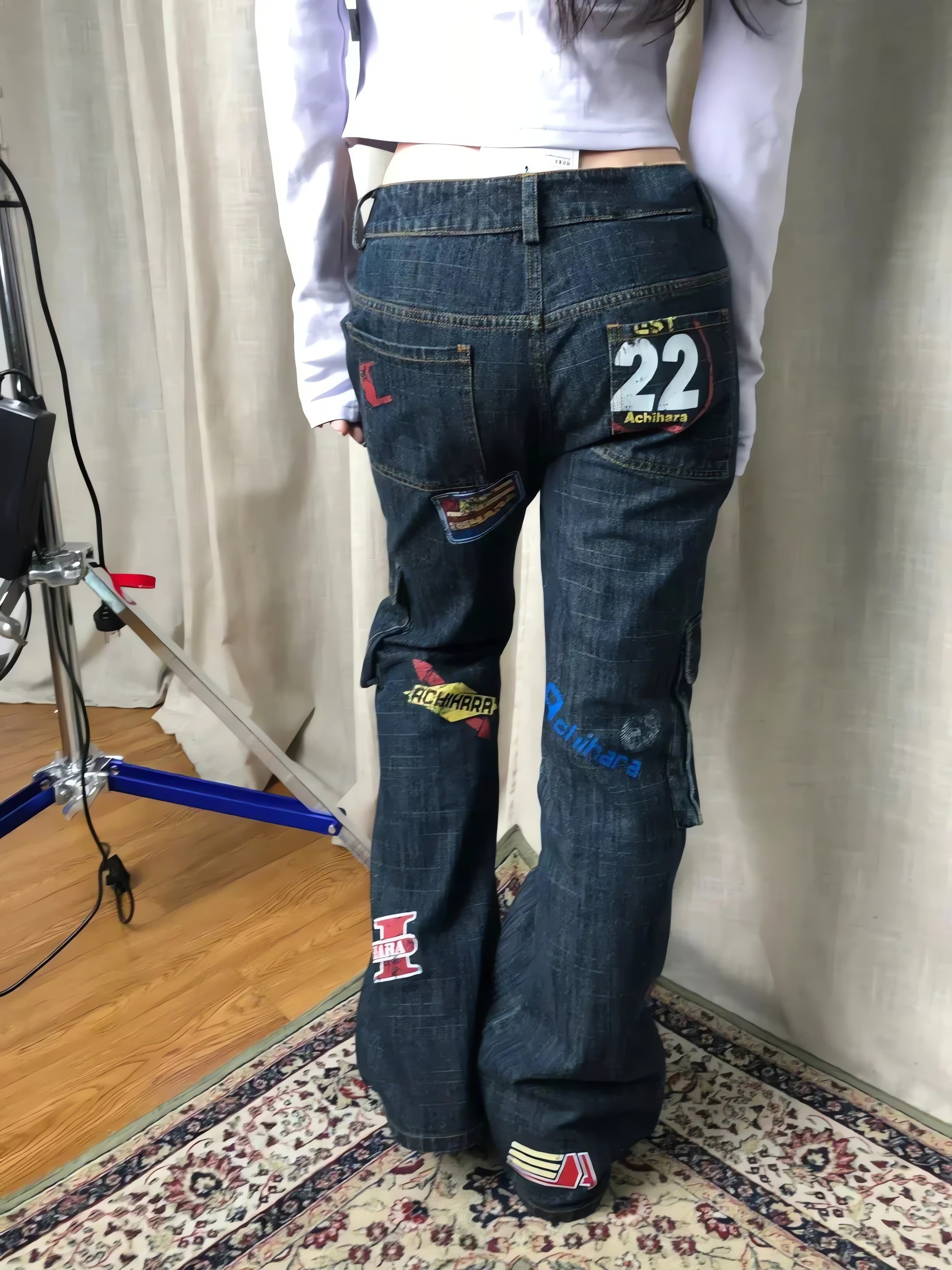 Sticker Cargo Jeans - KAYSMAR