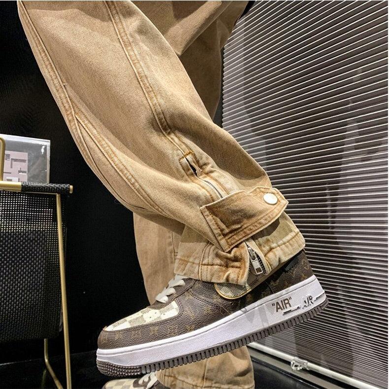 Straight Leg Baggy Jeans - KAYSMAR