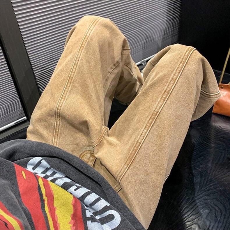 Straight Leg Baggy Jeans - KAYSMAR