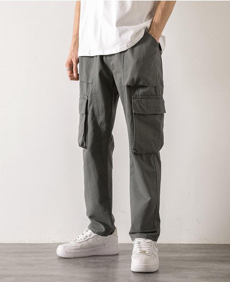 Straight Leg Cargo Pants - KAYSMAR