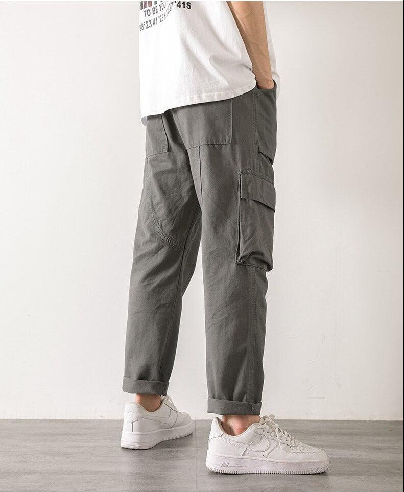Straight Leg Cargo Pants - KAYSMAR