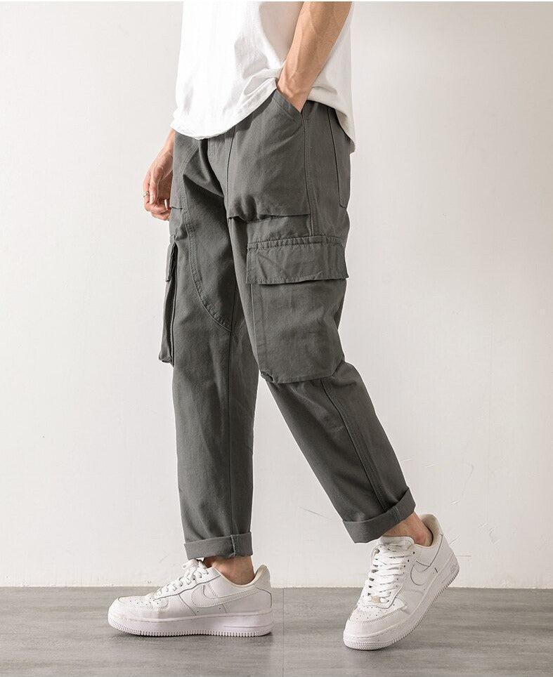 Straight Leg Cargo Pants - KAYSMAR